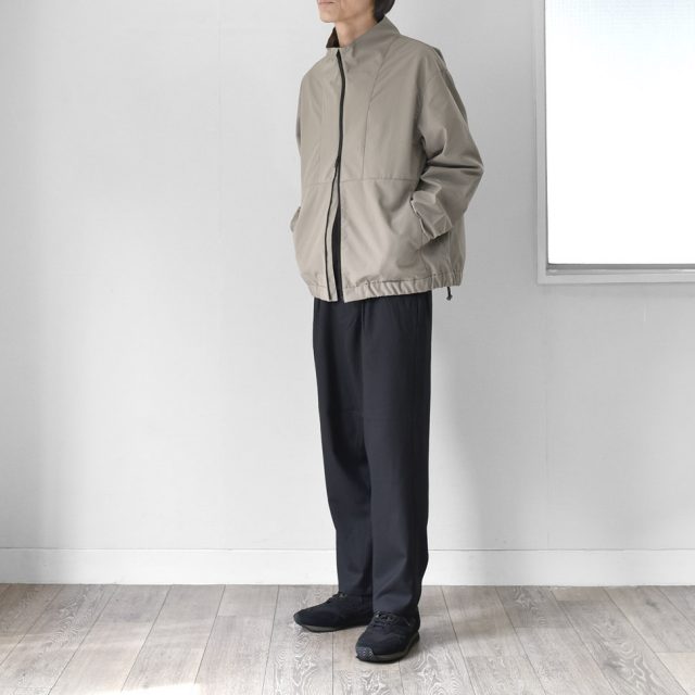 LAMOND（ラモンド）STAND NECK WIDE BLOUSON – スタンドカラーブルゾン