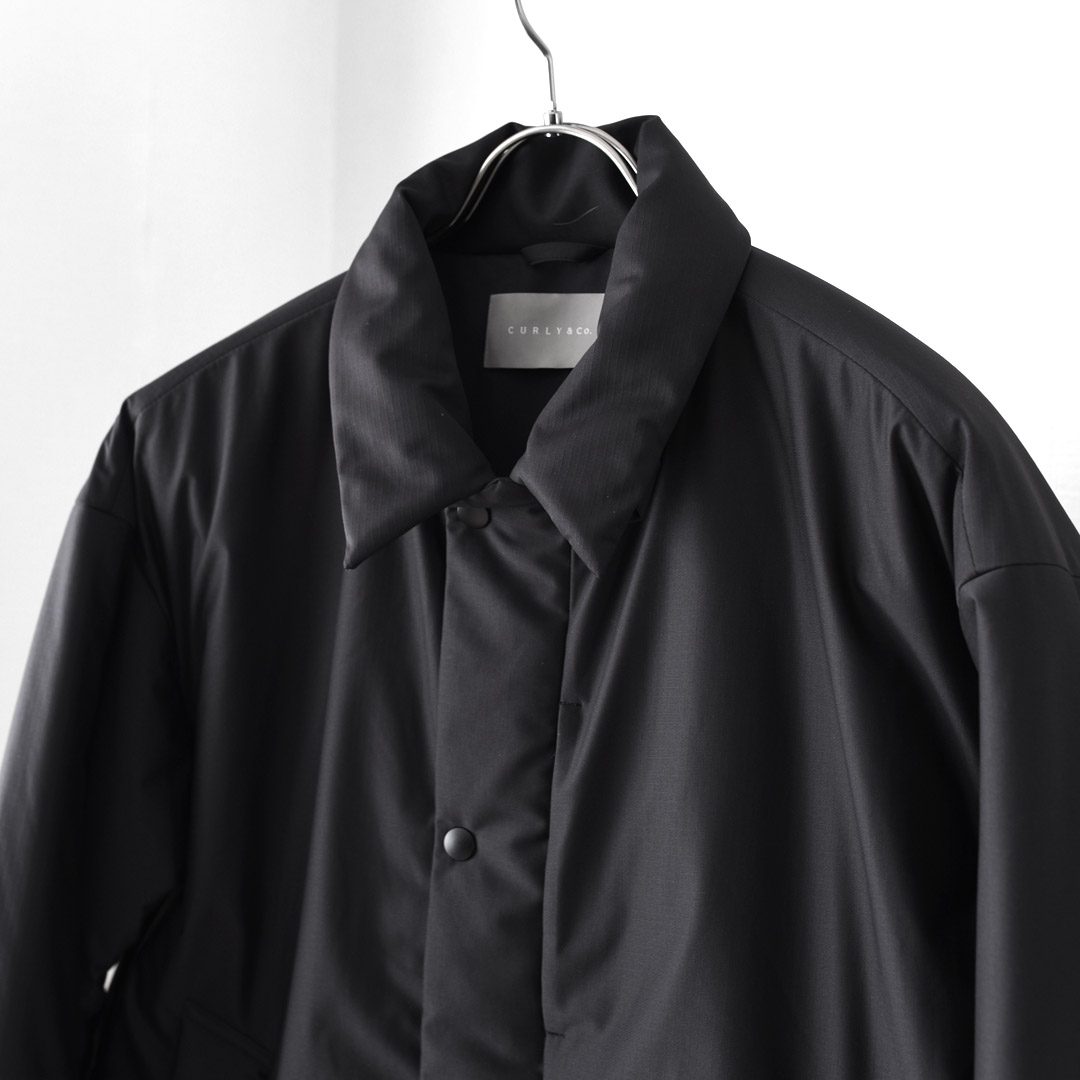 CURLY (カーリー) WARP KNIT HOODED SHIRT JACKET / ワープ