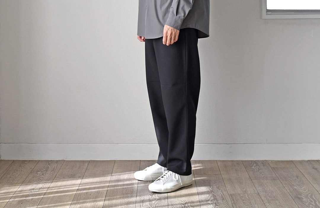 LAMOND（ラモンド）Dry Touch Semi Wide Easy Trousers – Daily Blog | FENEST