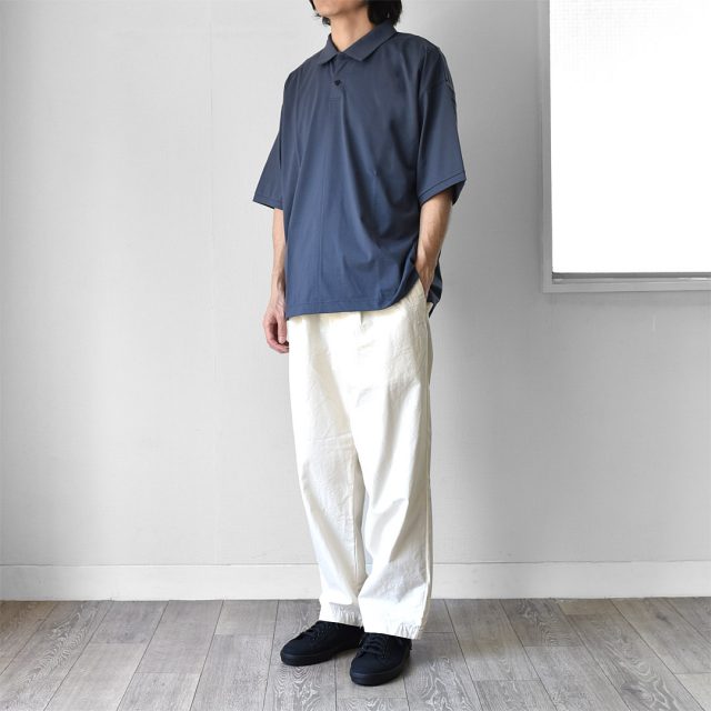 スティルバイハンド/still by hand/モススティッチポロシャツ スティルバイハンド/still by hand/モススティッチポロシャツ