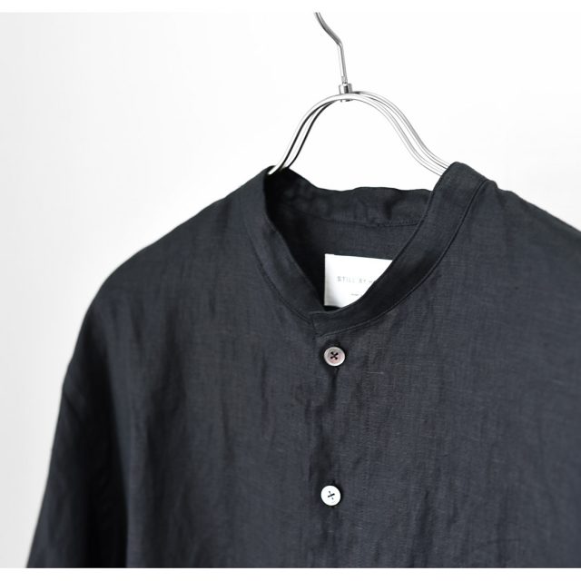 STILL BY HAND（スティルバイハンド）French Linen Band Collar
