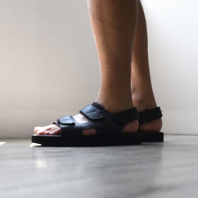 REPRODUCTION OF FOUND（リプロダクションオブファウンド）British Military Sandal - Black