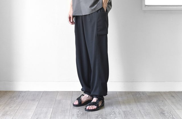 CURLY(カーリー)Linen-Like 6Pocket Ez Pants - Black