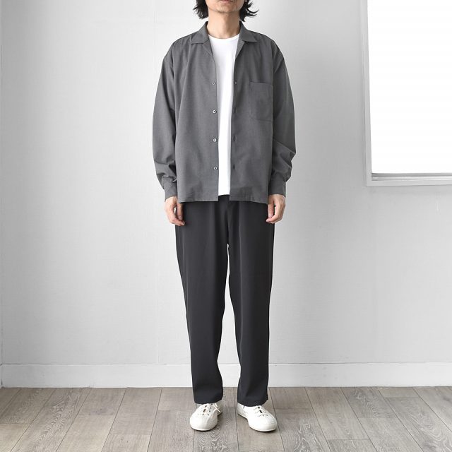 LAMOND（ラモンド）Open Collar Shari Shirts – Daily Blog | FENEST