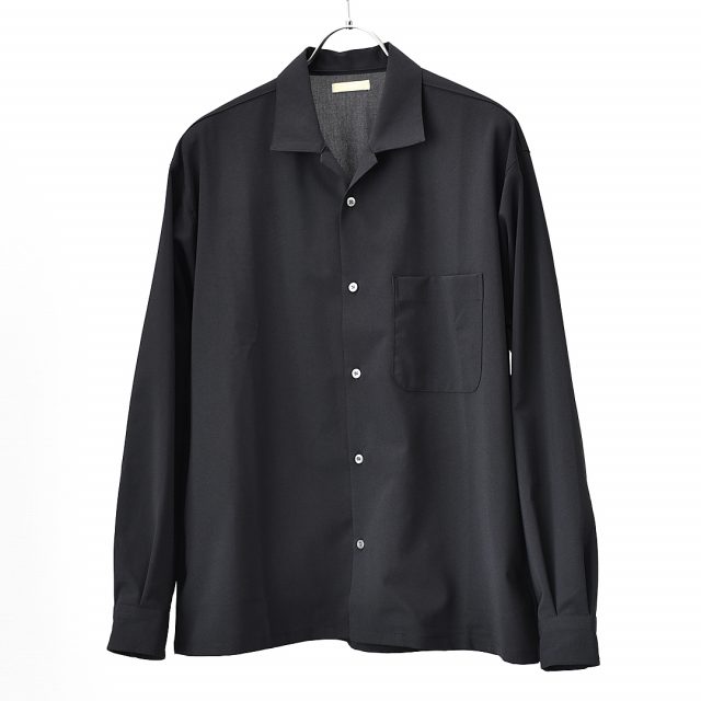 LAMOND ノーカラージャケット ラモンド カーディガン シャツ firmum LAMOND (ラモンド) LM-O-113-TM [THERMO TWILL NO COLLAR JACKET