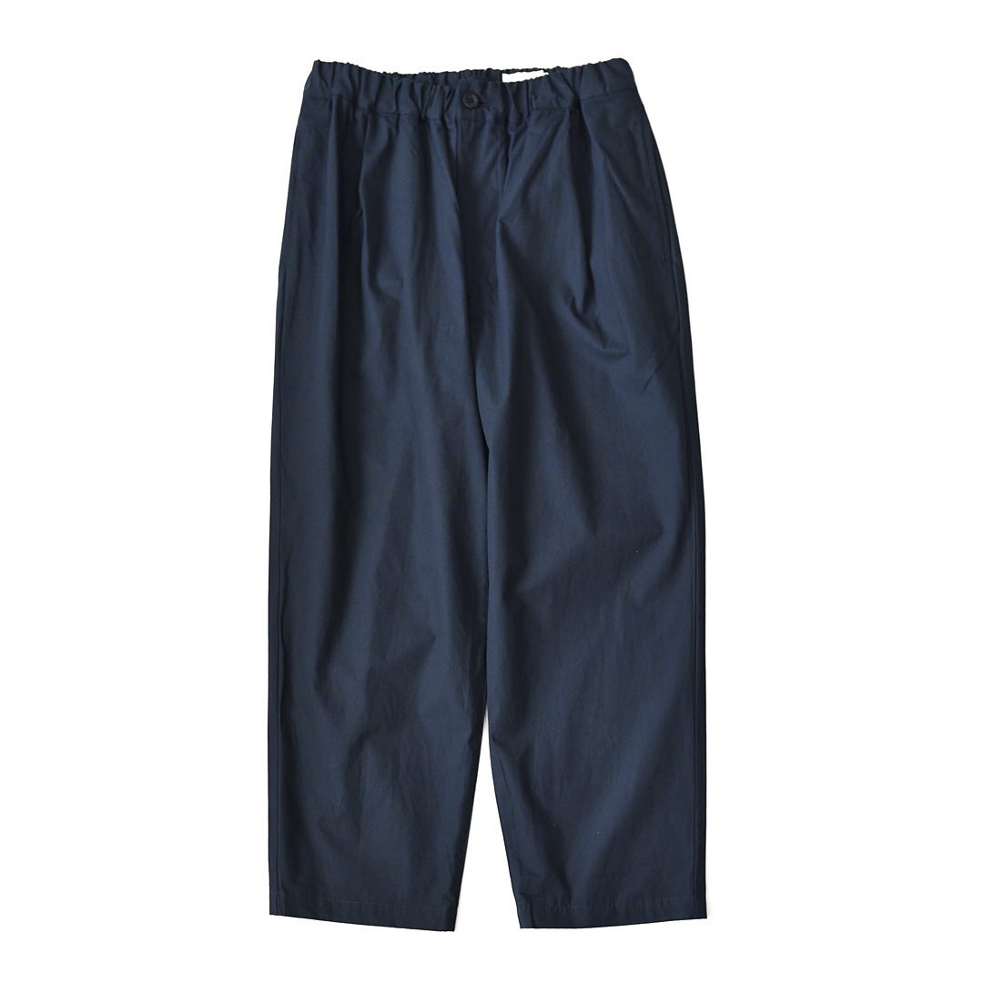 パンツ STILL BY HAND - Nylon/Cotton Easy Pants STILL BY HAND（スティルバイハンド）1tuck cotton elasticated easy