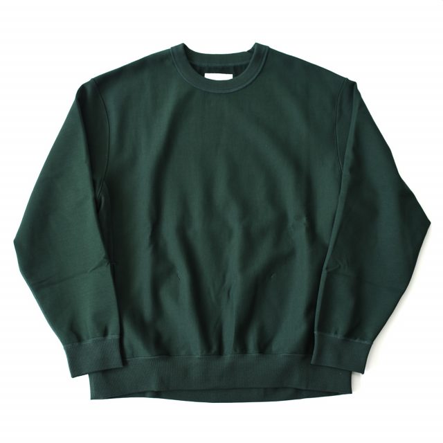 STILL BY HAND（ スティルバイハンド）Silkete Cotton Sweat Crew Neck