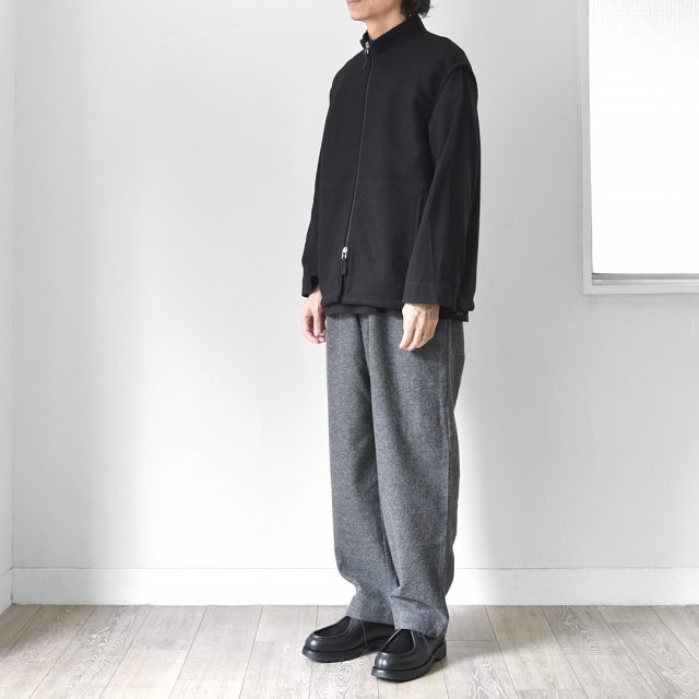 STILL BY HAND(スティルバイハンド)Wool/Nylon Zip Vest STILL BY HAND(スティルバイハンド)Wool/Nylon Zip Vest