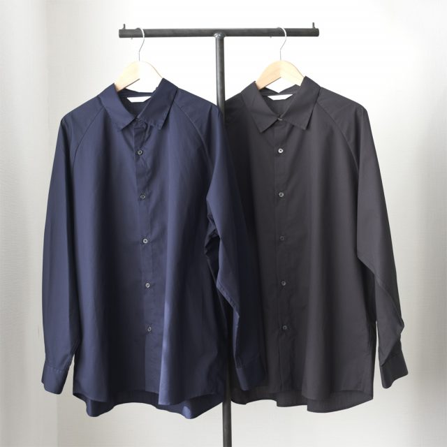 STILL BY HAND（スティルバイハンド）Raglan Sleeve Cotton Shirts