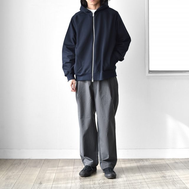STILL BY HAND（スティルバイハンド）Cotton Sweat Zip Up Hoodie