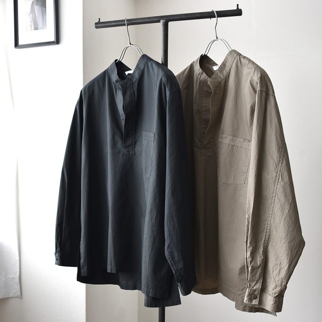 STILL BY HAND(スティルバイハンド)Garment-dye Over Shirts
