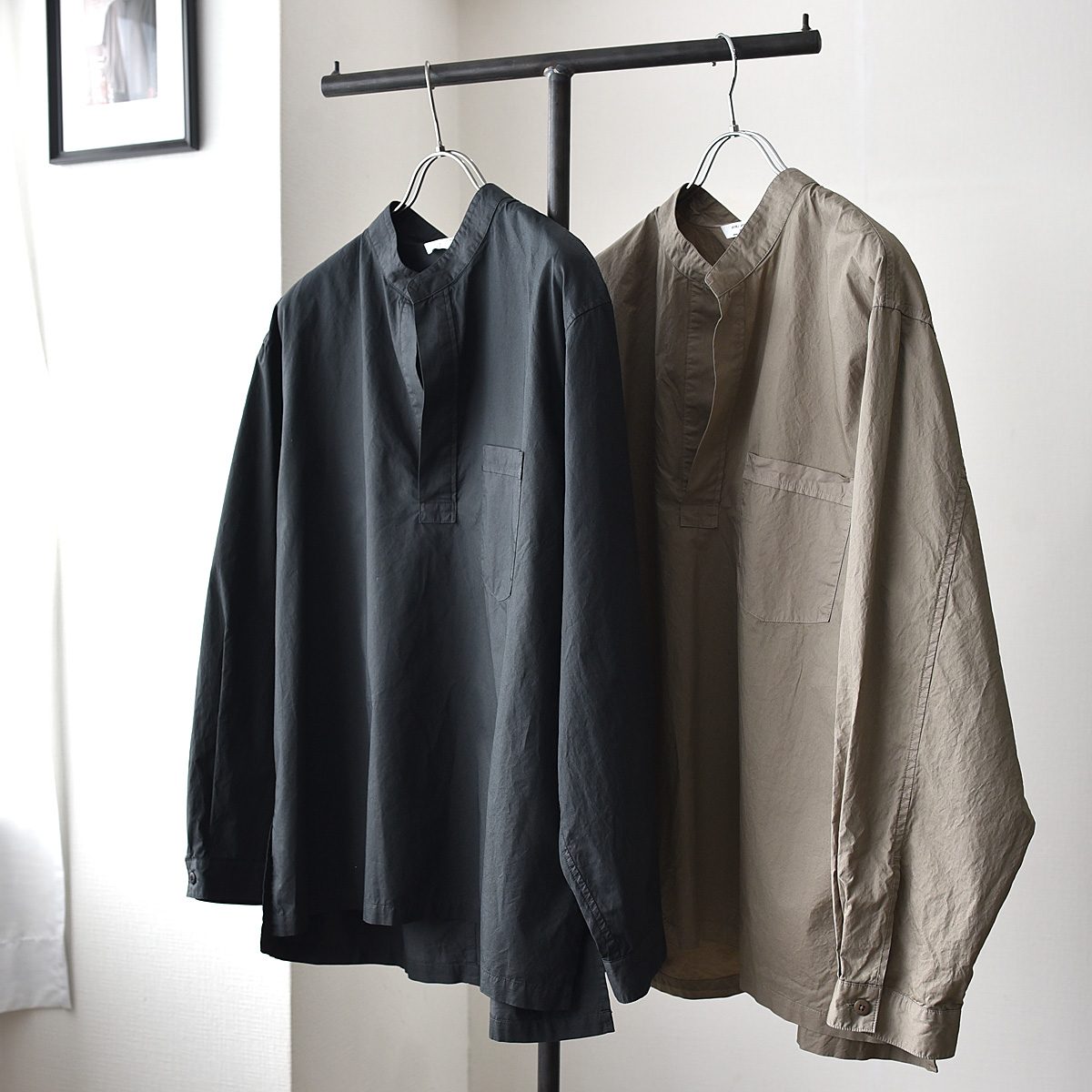 STILL BY HAND（スティルバイハンド）Garment-dye Over Shirts – Daily