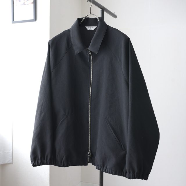STILL BY HAND（スティルバイハンド）Zip Up Polyester Blouson