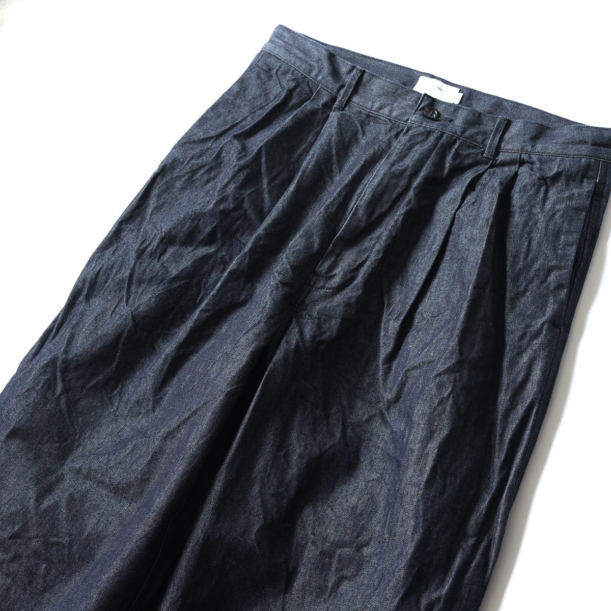 ぎゅな☺︎　0504 デニムパンツ（サックスブルー/ブルー/ボトムス/パンツ）| sō4ū