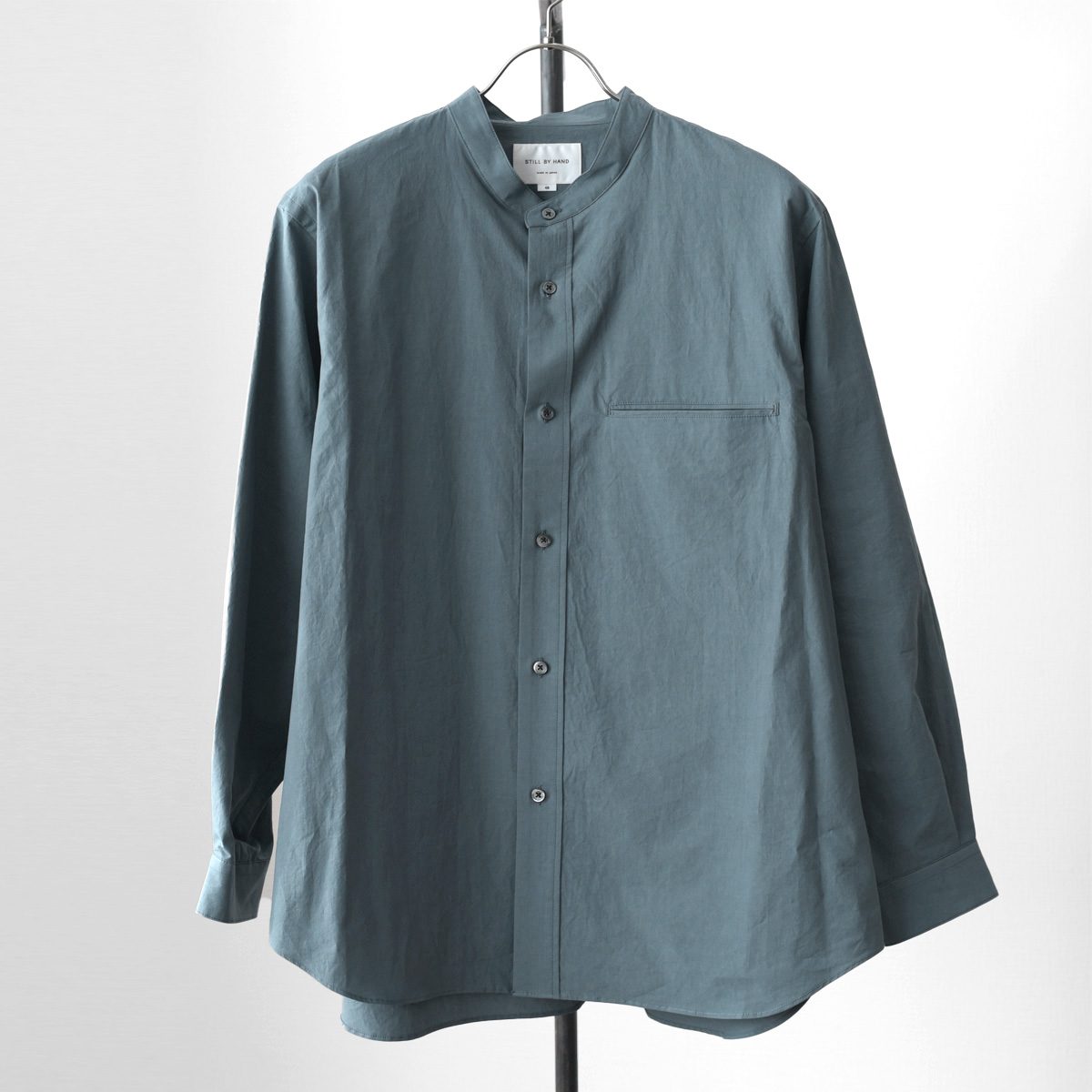 STILL BY HAND（スティルバイハンド）Cotton/Linen Band Collar