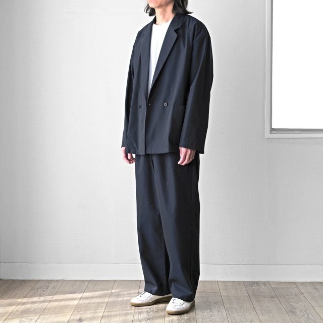 STILL BY HAND（スティルバイハンド）Cupro Mixed Easy Jacket