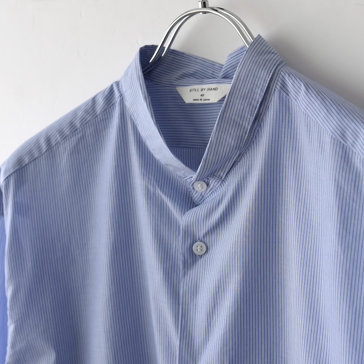STILL BY HAND（スティルバイハンド）Cotton Broad Striped Shirts