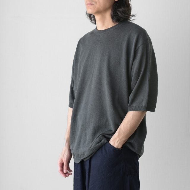 STILL BY HAND（スティルバイハンド）Linen/Cotton Knit Tee