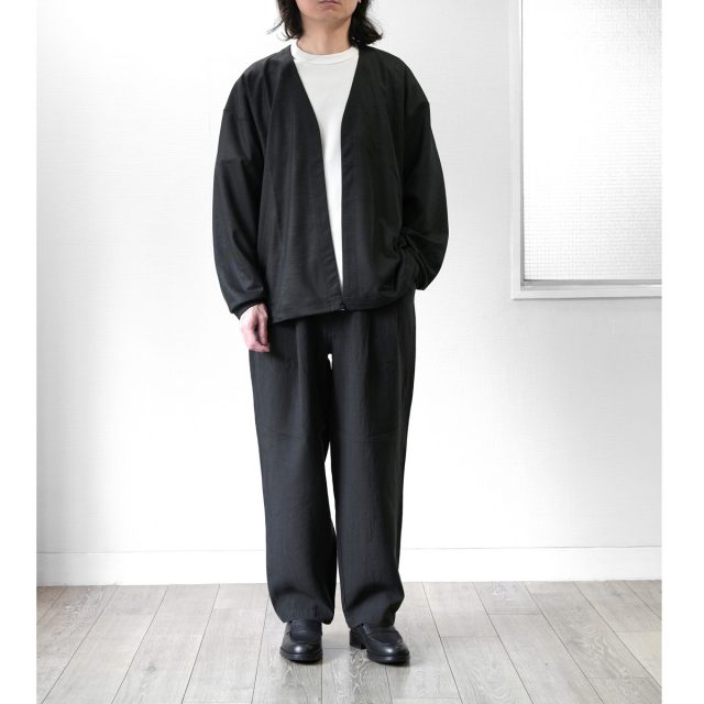 新品 STILL BY HAND Ramie Pique Cardigan STILL BY HAND（スティルバイハンド）ラミーピケカーディガン