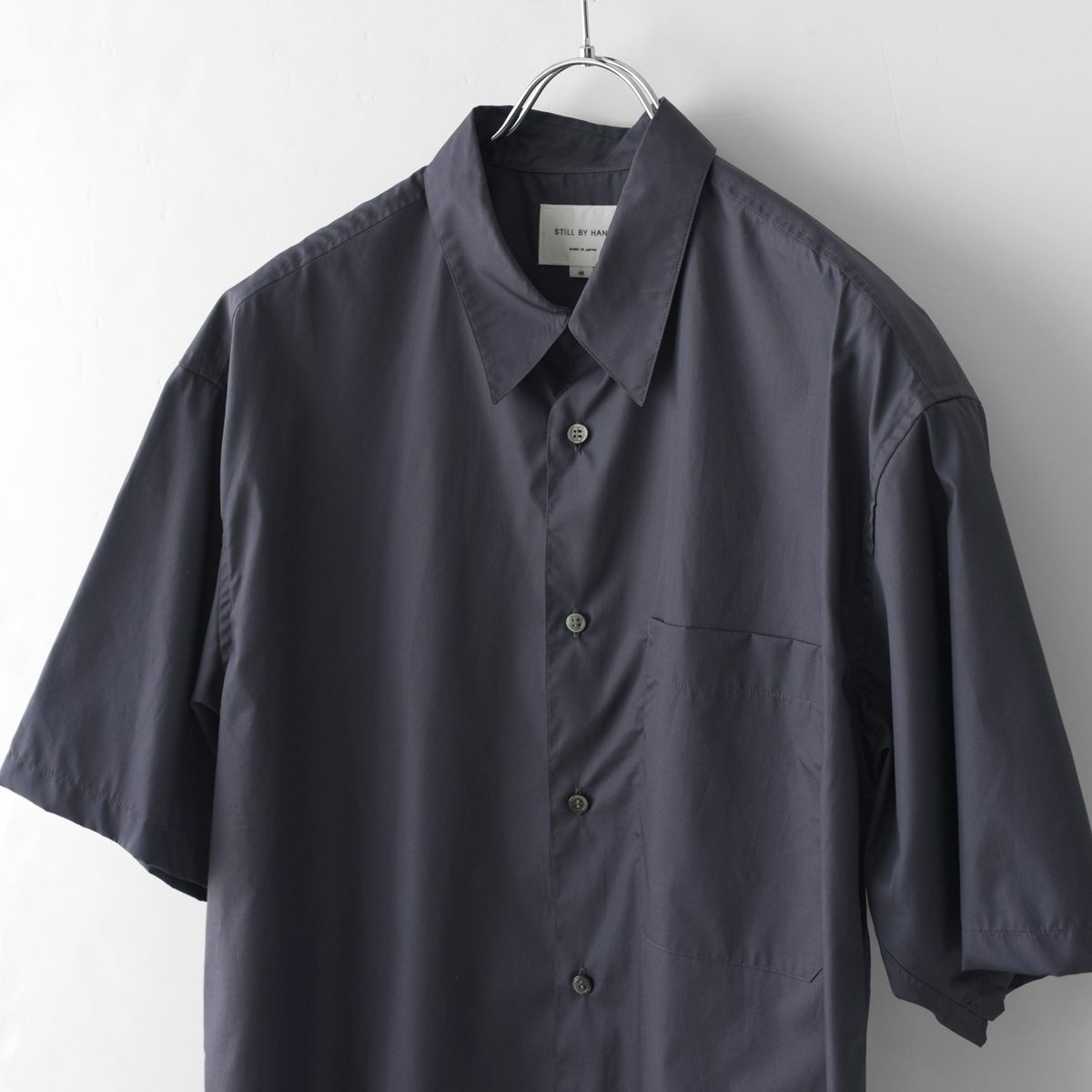 STILL BY HAND（スティルバイハンド）Cotton Reguler Collar S/S