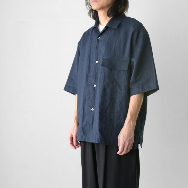 ルシェロ　Still by hand リネン100% STILL BY HANDのリネンシャツ | Fuzzy Clothed