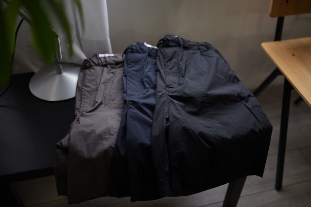 STILL BY HAND（スティルバイハンド）Nylon Easy Short Pants