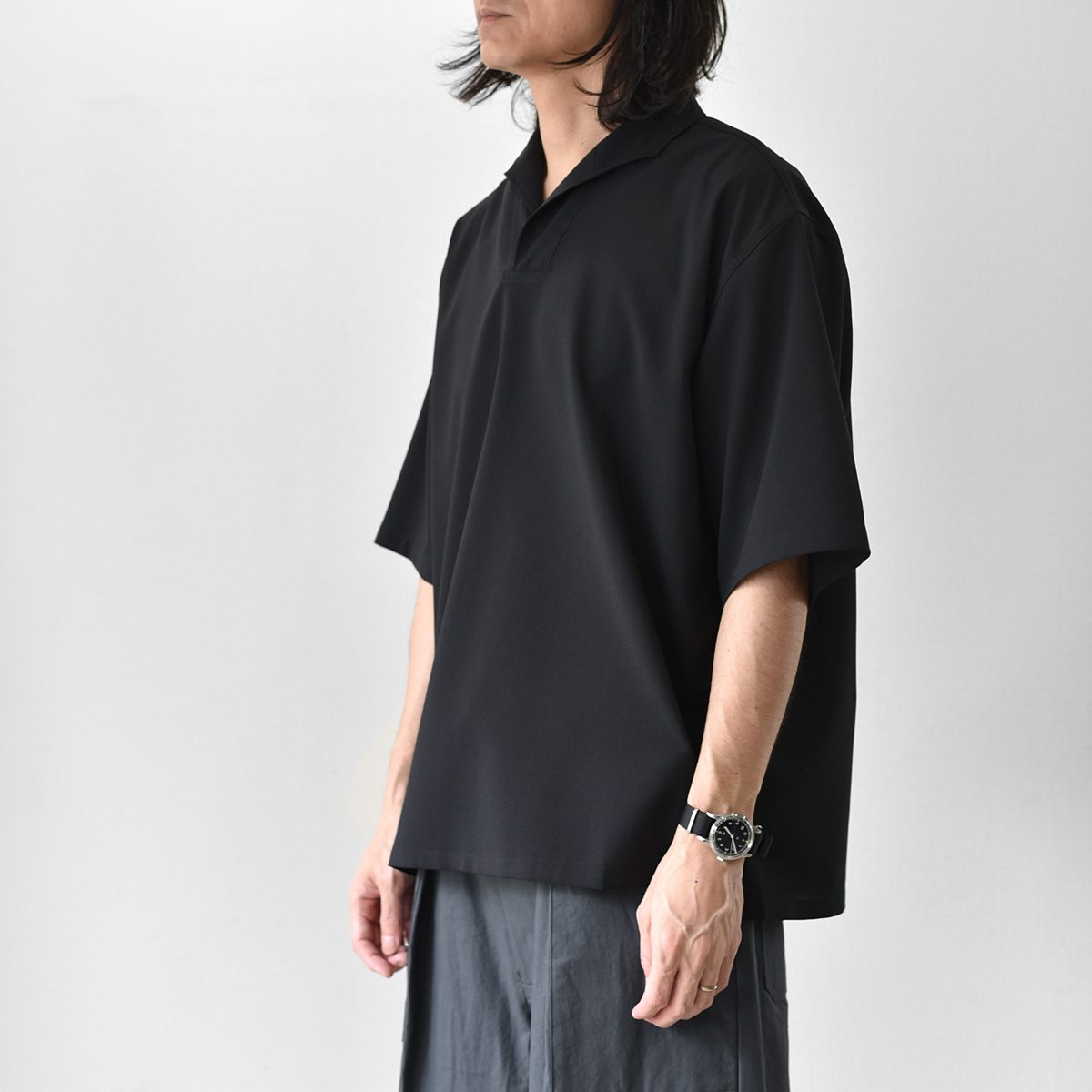 lamond ラモンド SKIPPER Shari shirts サイズ 3 ラモンド | スキッパーシャリシャツ - K2APARTMENT/茨城県つくば