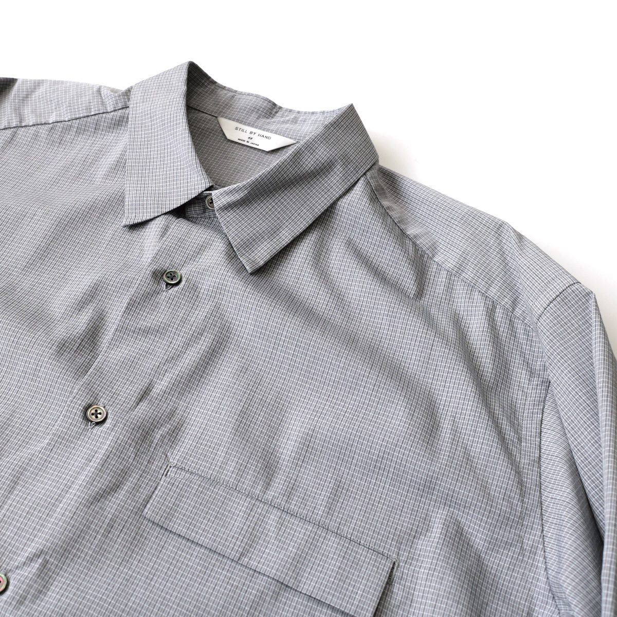 STILL BY HAND（スティルバイハンド）Cotton Oversized Shirt