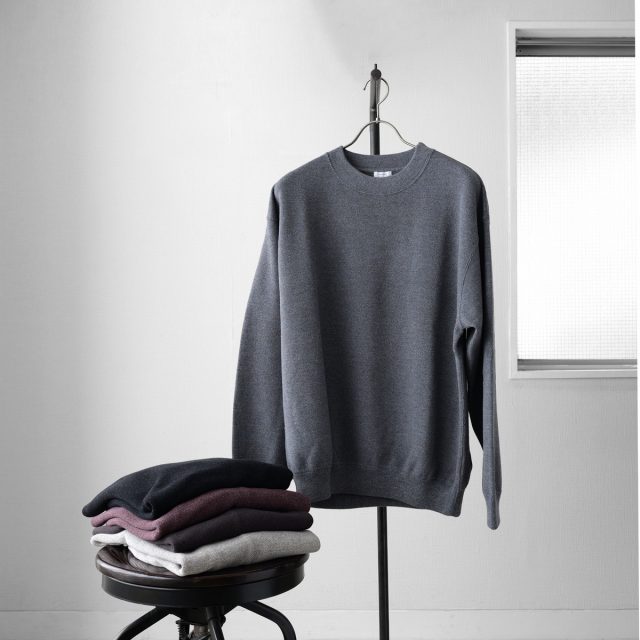 crepuscule（クレプスキュール）Co/Wo Moss Stitch P/O
