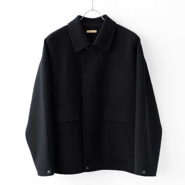 LAMOND - Double Weave Wool Blouson / 軽やかなウールアウター