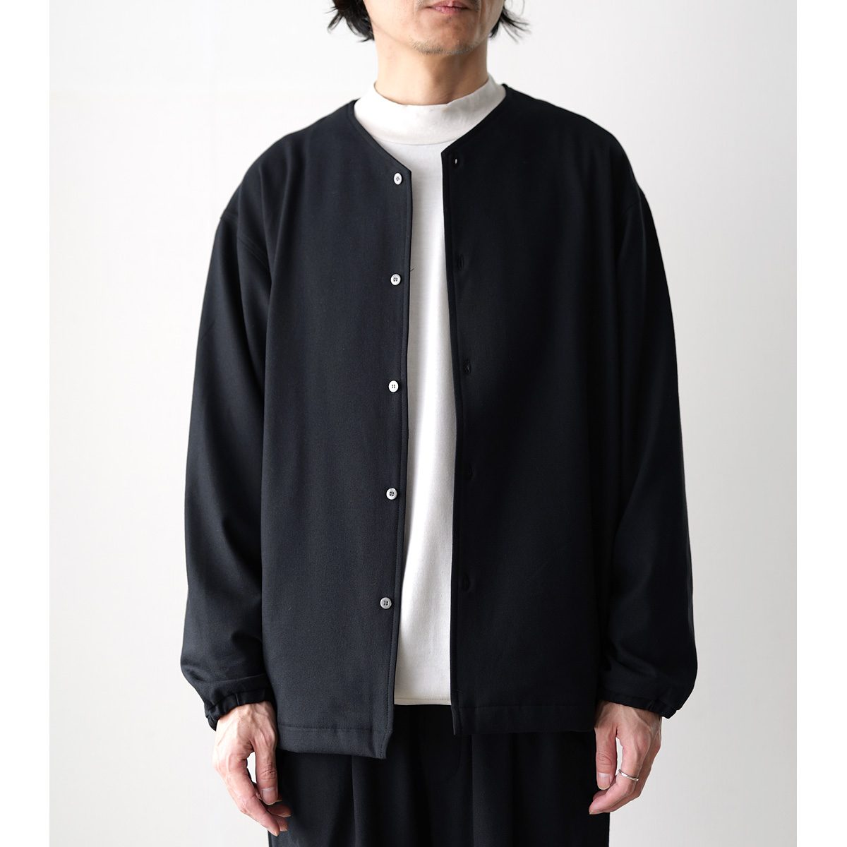 LAMOND（ラモンド）のカシミアタッチなシャツジャケット＆パンツ