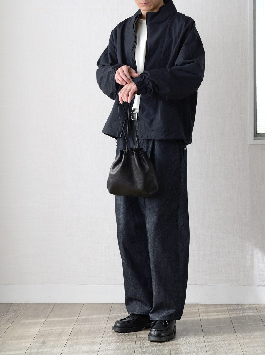 MASTER&Co. （マスターアンドコー）Goat Leather Kinchaku Bag – Daily