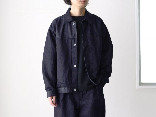 STILL BY HAND（スティルバイハンド）Hemp Mixed Denim Blouson