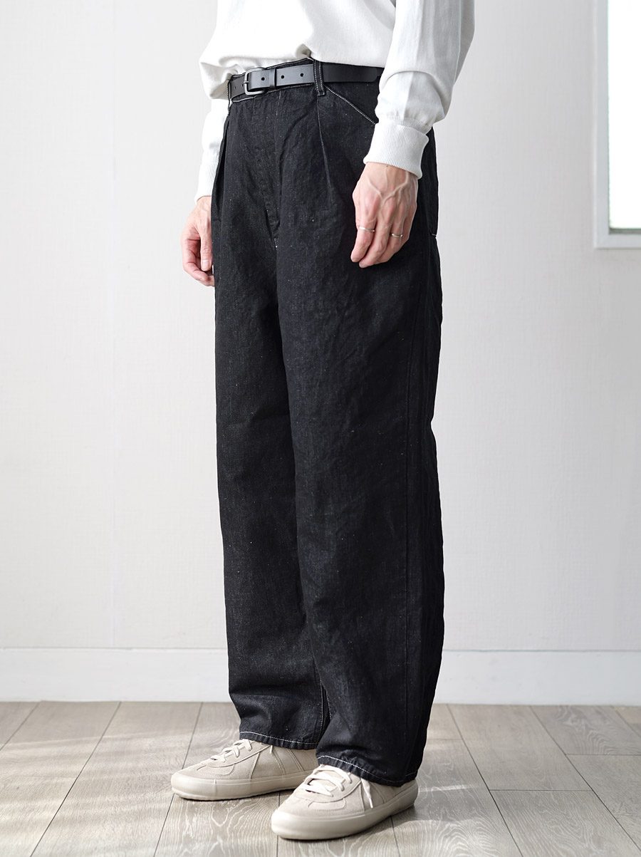 STILL BY HAND（スティルバイハンド）Hemp Mixed Denim Pants – Daily 