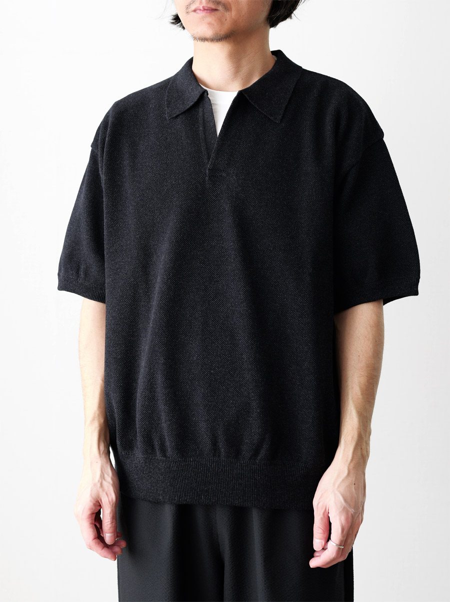 crepuscule Moss Stitch Skipper ブラック サイズ2 crepuscule【クレプスキュール】【EXCLUSIVE】Co/ra moss stitch