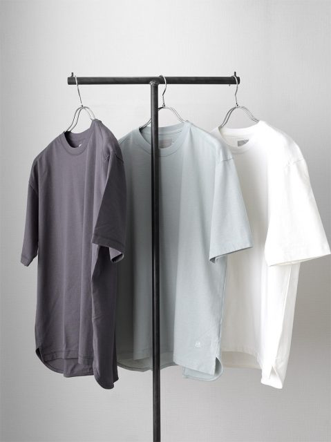 CURLY（カーリー）BASIC COTTON CREW-NECK TEE