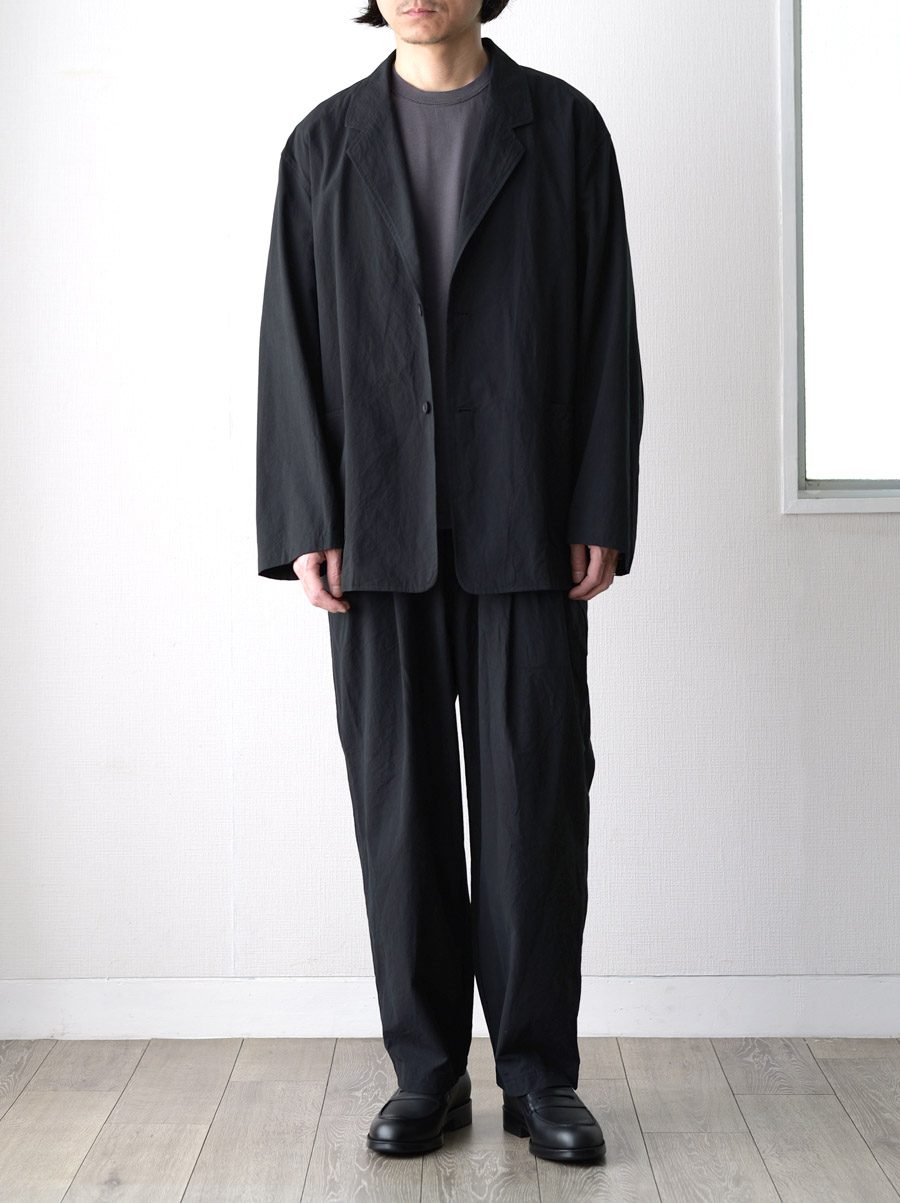 STILL BY HAND – High Twisted Cotton Relax Jacket & Pants – Daily