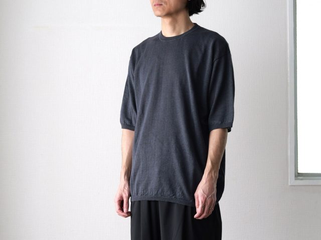 STILL BY HAND （スティルバイハンド）Linen/Cotton Knit T-Shirt