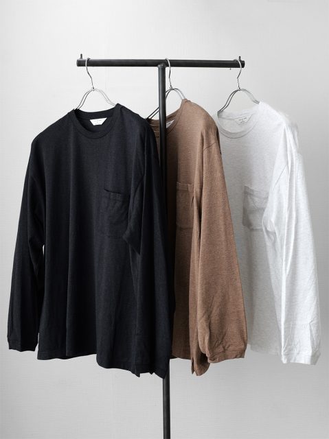 STILL BY HAND（スティルバイハンド）Loose pocket long sleeve